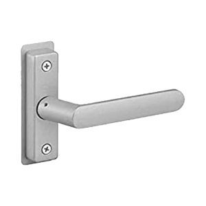 Deadlatch Handle - ADA Flat Handle - Aluminum