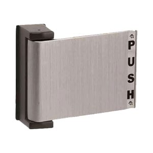 Paddle Handle - Push to Left - Aluminum