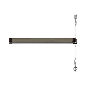 Vertical Rod Exit Device - Anodized Dark Bronze