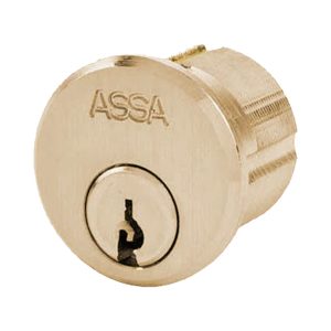 Mortise Cylinder - 1-1/8" - 612 - Satin Bronze