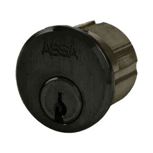 Mortise Cylinder - 1-1/4" - Dark Oxidized Bronze