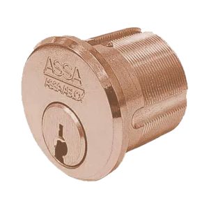 Mortise Cylinder - 1-1/8" - KD - 612 - Satin Bronze