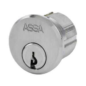 Mortise Cylinder - 1-1/8" - KD - 605 - Bright Brass