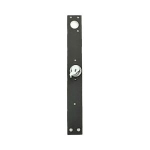 Mounting Plate 1-1/8" Backset - Black Finish